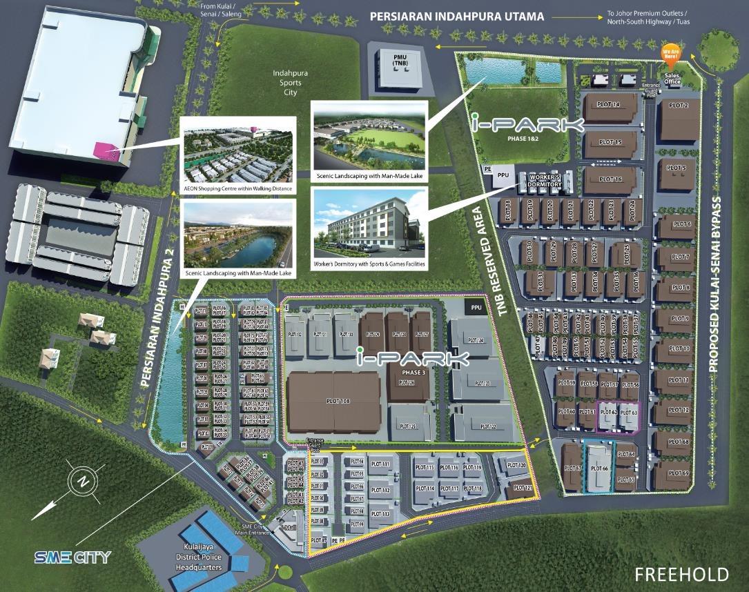 135 - Factory at I-park Indahpura (27k bua)