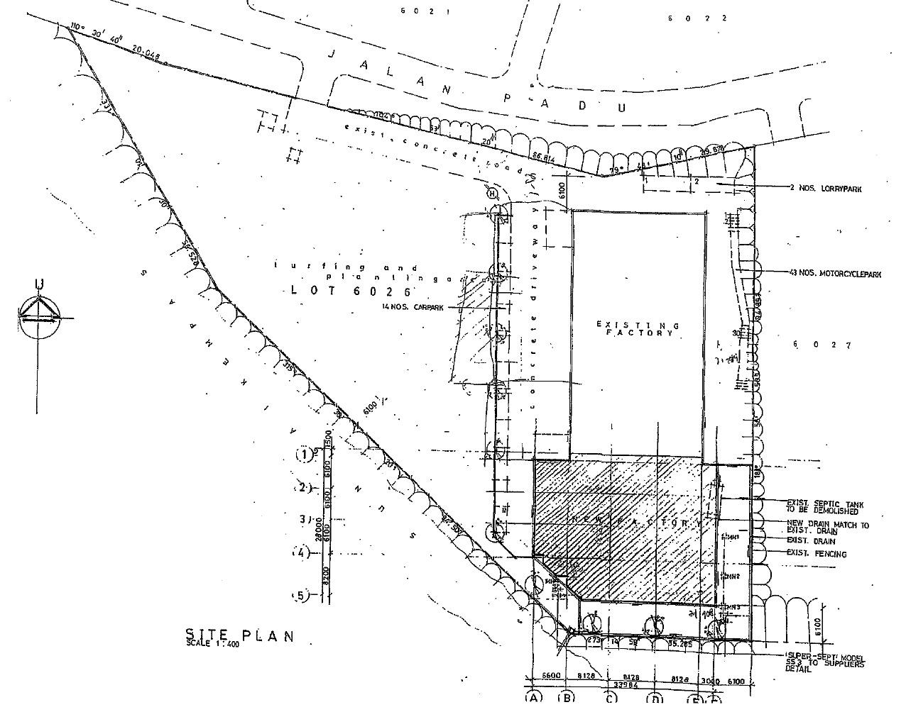 167 - factory at tampoi (22k bua)