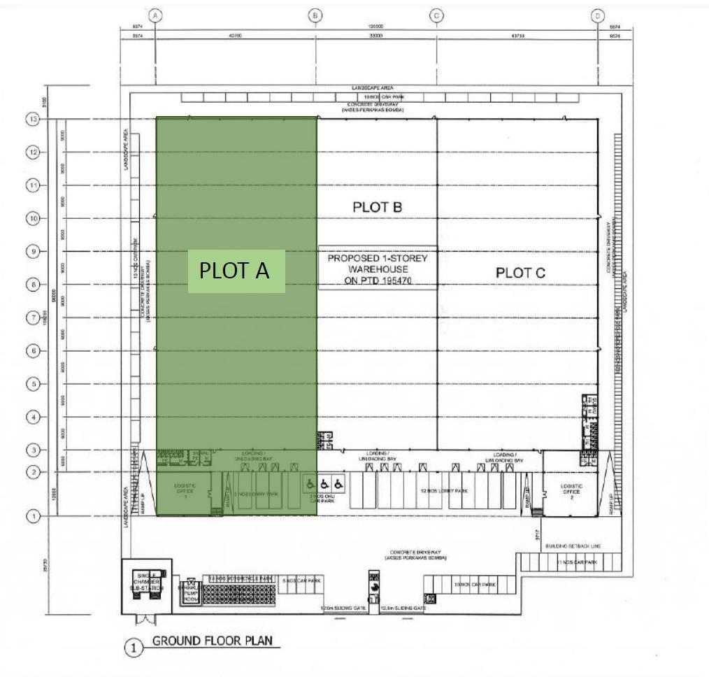 181 (W) - Freezone Warehouse at Senai Plot A